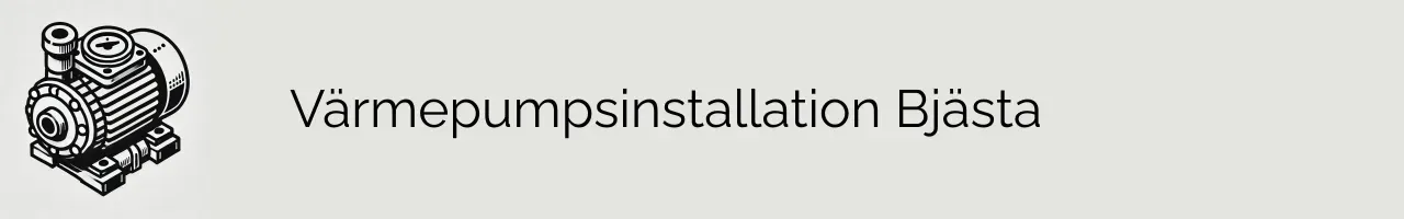 Värmepumpsinstallation Bjästa