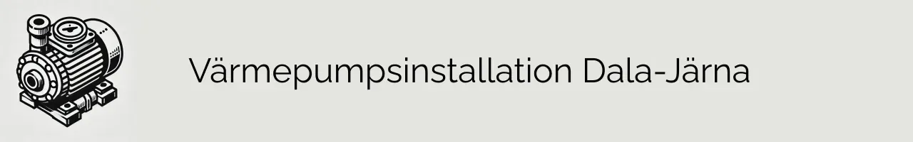 Värmepumpsinstallation Dala-Järna