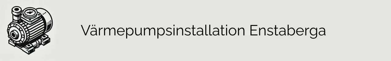 Värmepumpsinstallation Enstaberga