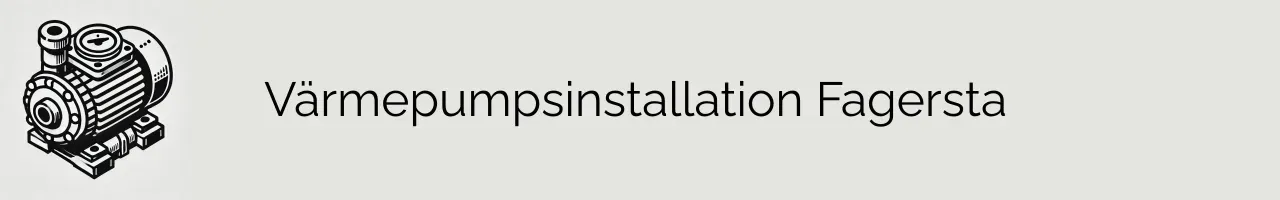 Värmepumpsinstallation Fagersta