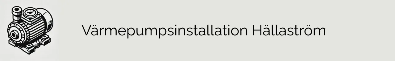 Värmepumpsinstallation Hällaström