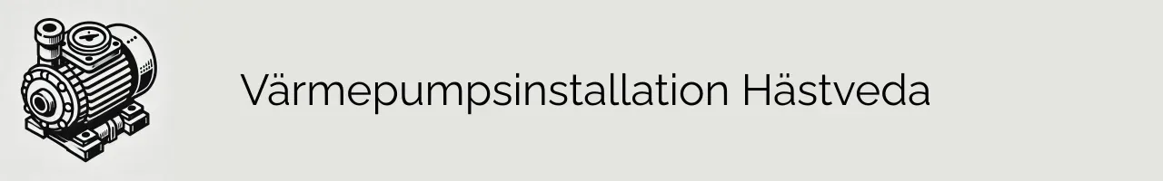 Värmepumpsinstallation Hästveda