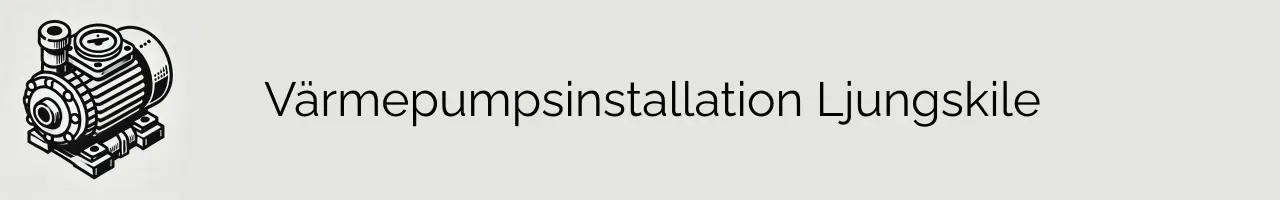 Värmepumpsinstallation Ljungskile