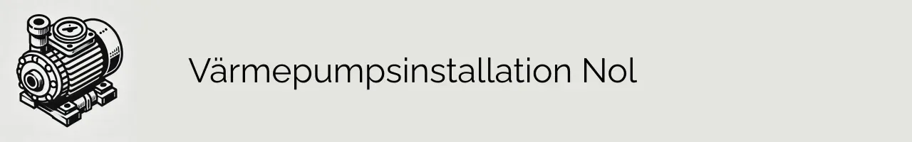 Värmepumpsinstallation Nol