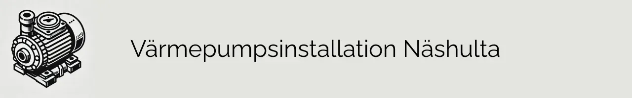 Värmepumpsinstallation Näshulta