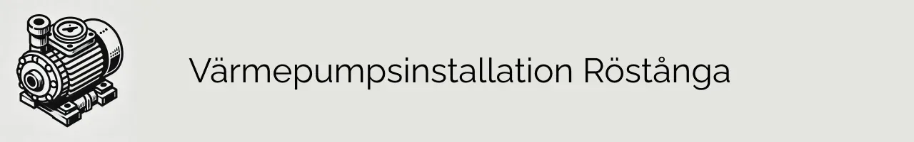 Värmepumpsinstallation Röstånga