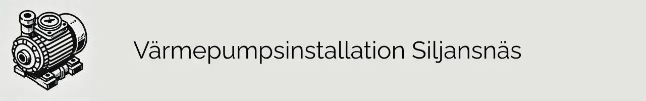 Värmepumpsinstallation Siljansnäs