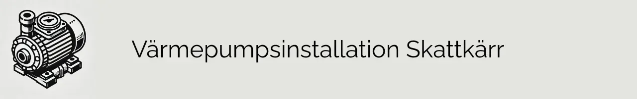 Värmepumpsinstallation Skattkärr