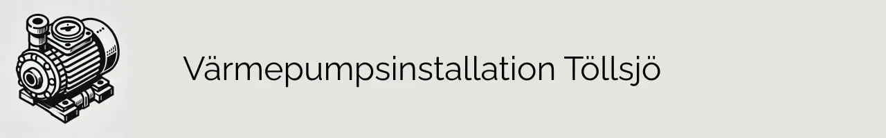 Värmepumpsinstallation Töllsjö