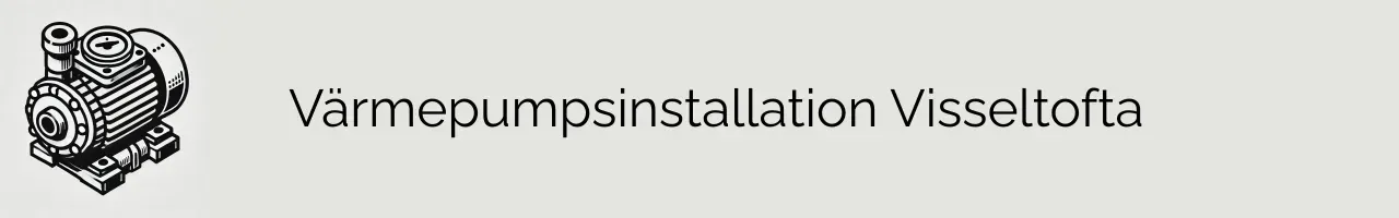 Värmepumpsinstallation Visseltofta