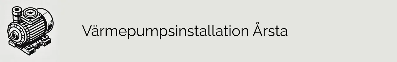 Värmepumpsinstallation Årsta