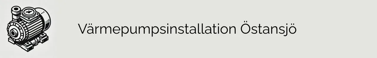 Värmepumpsinstallation Östansjö